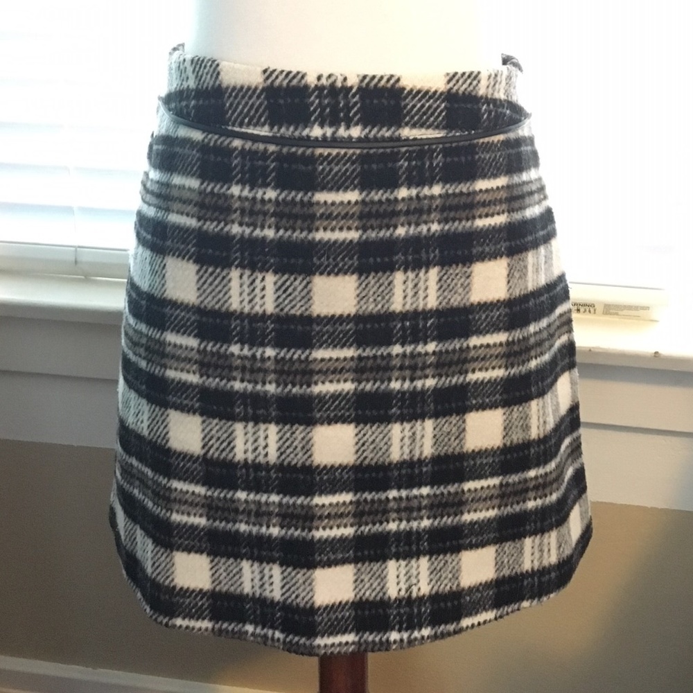 ABERCROMBIE & FITCH Plaid Mini Skirt